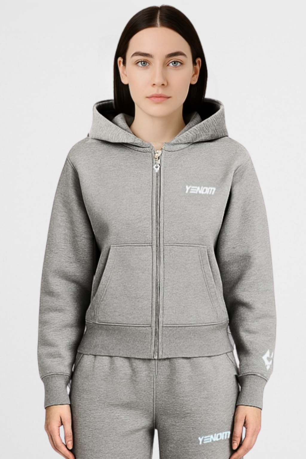 Yenom™ Grey Zipper