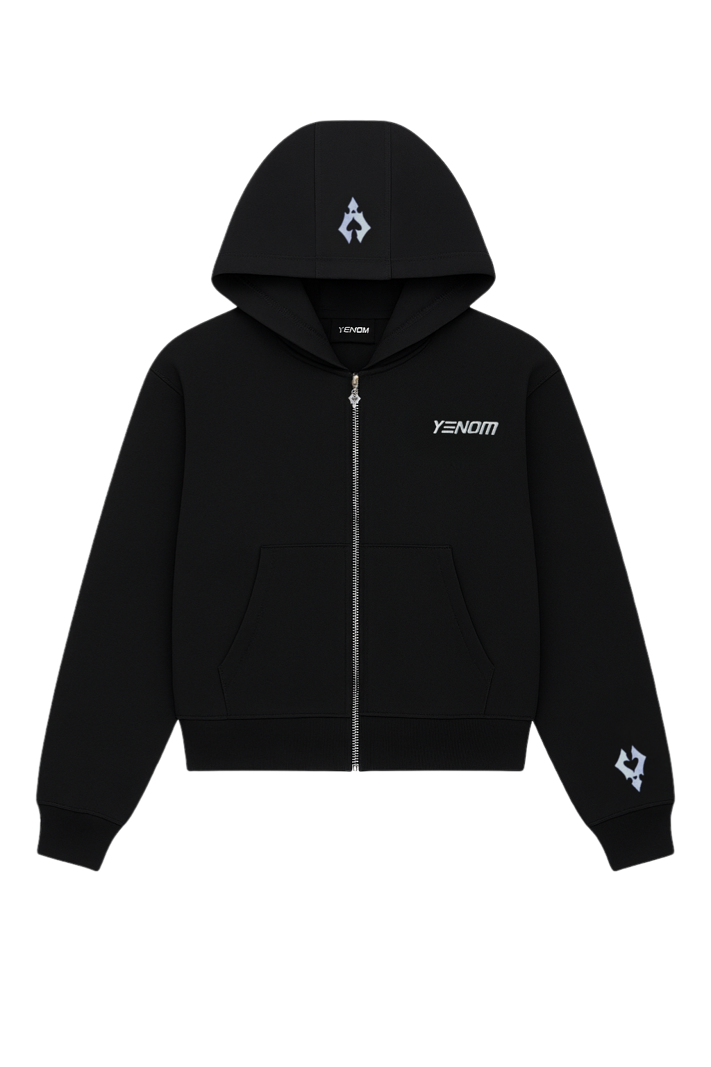 Yenom™ Black Zipper