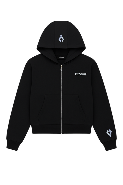 Yenom™ Black Zipper