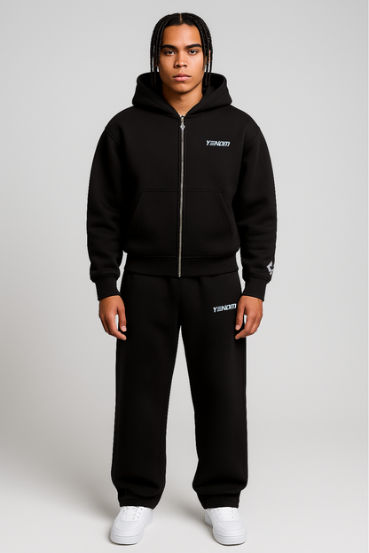 Yenom™ Black Zipper