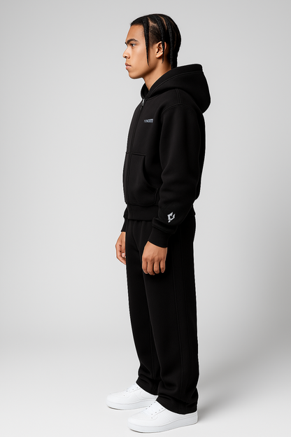 Yenom™ Black Zipper