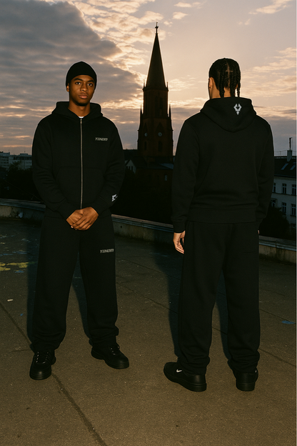 Yenom™ Black Zipper