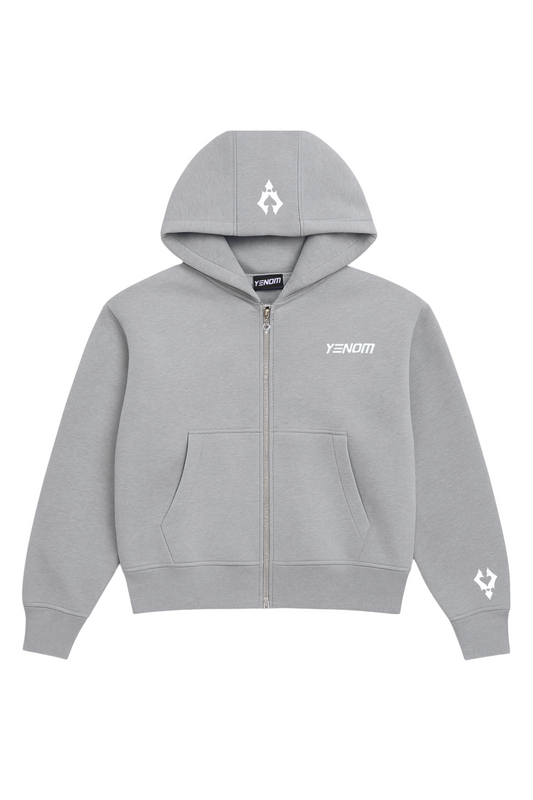 Yenom™ Grey Zipper